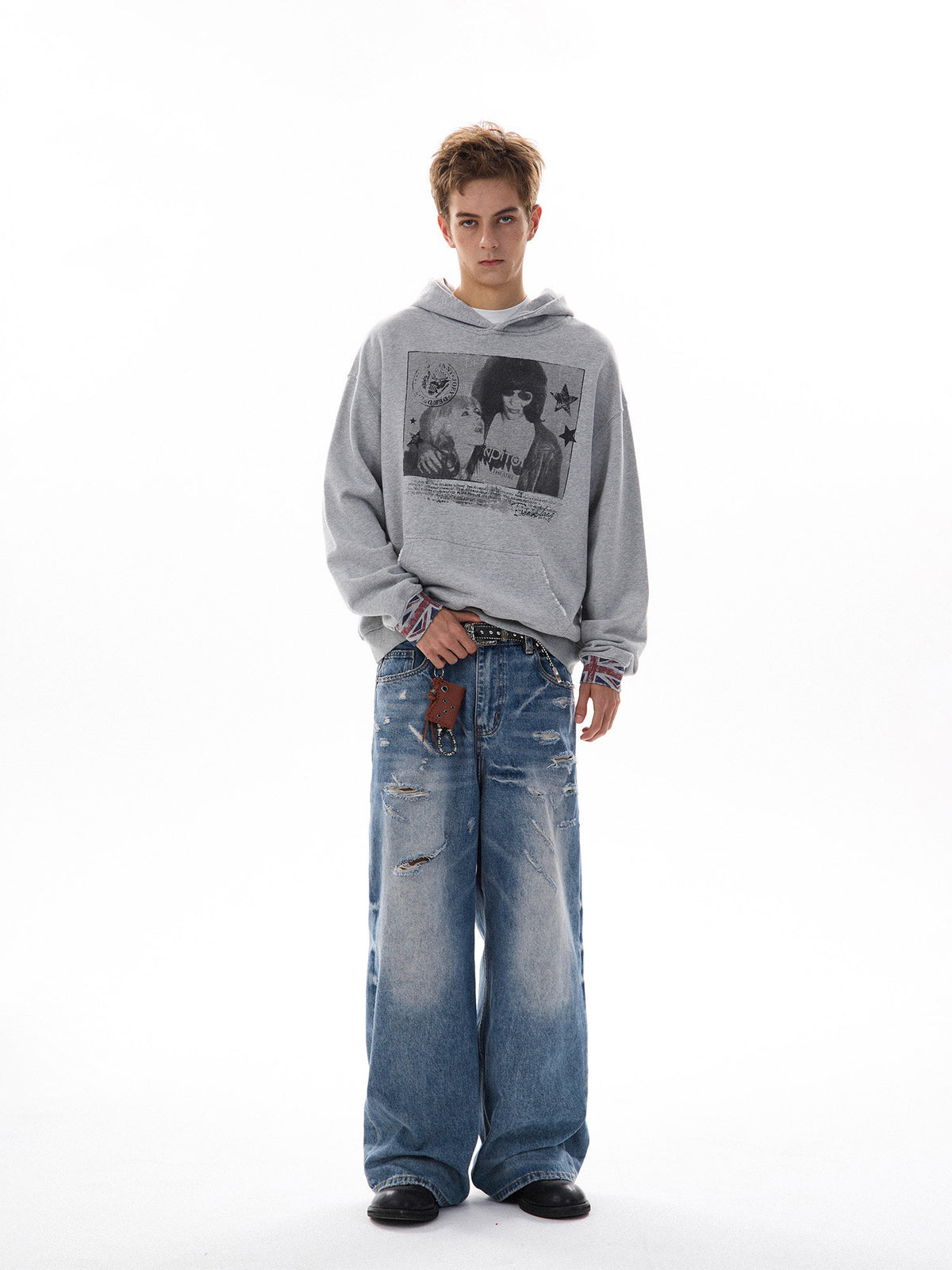 Static Riot Graphic Hoodie