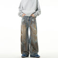 Dirty Wash Paint Denim