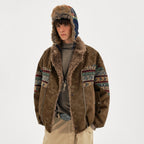 Nomad Archive Suede Fur Jacket