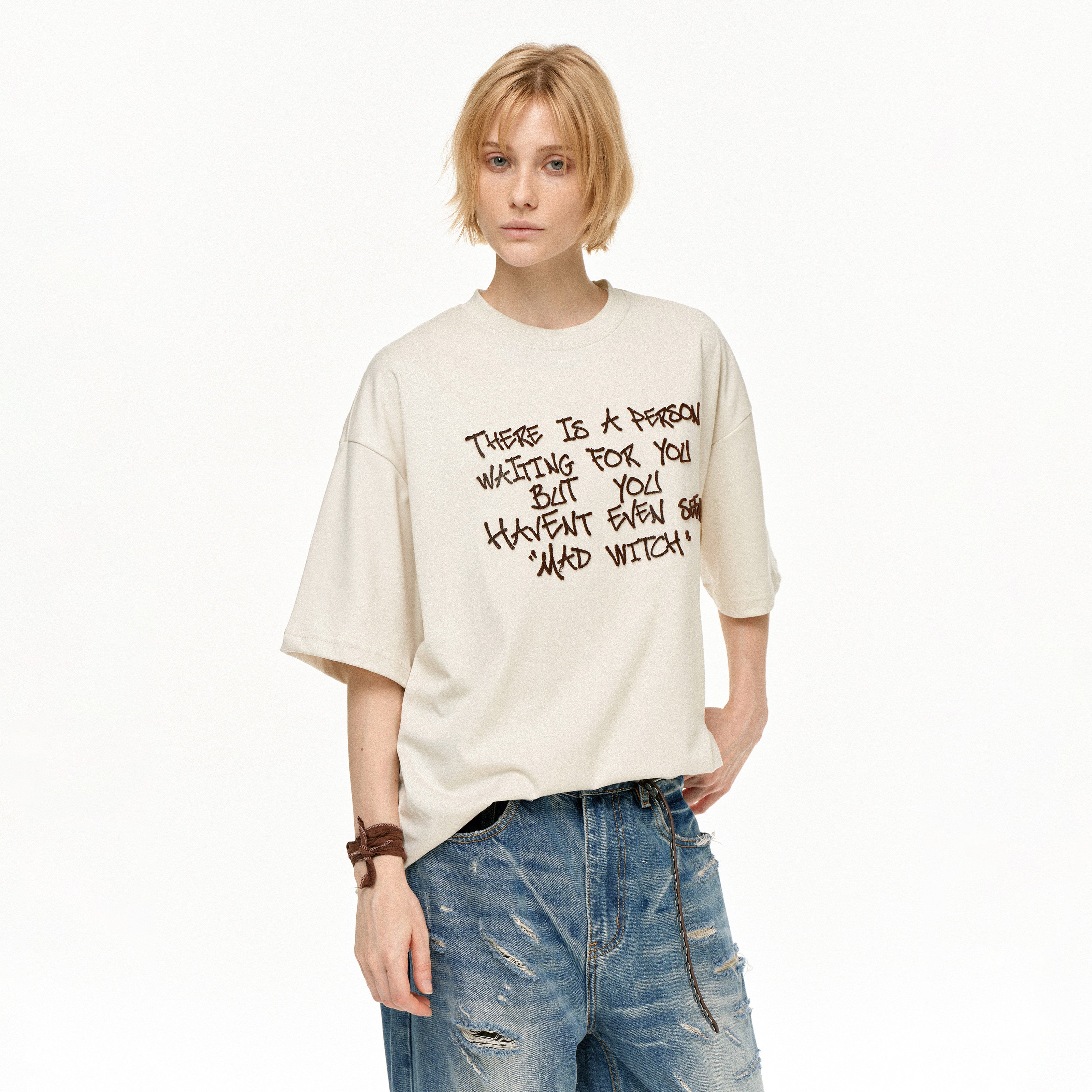 Verse Script Tee