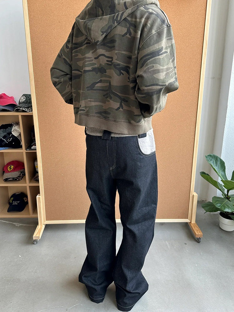 OFFSET Seam Straight Jean