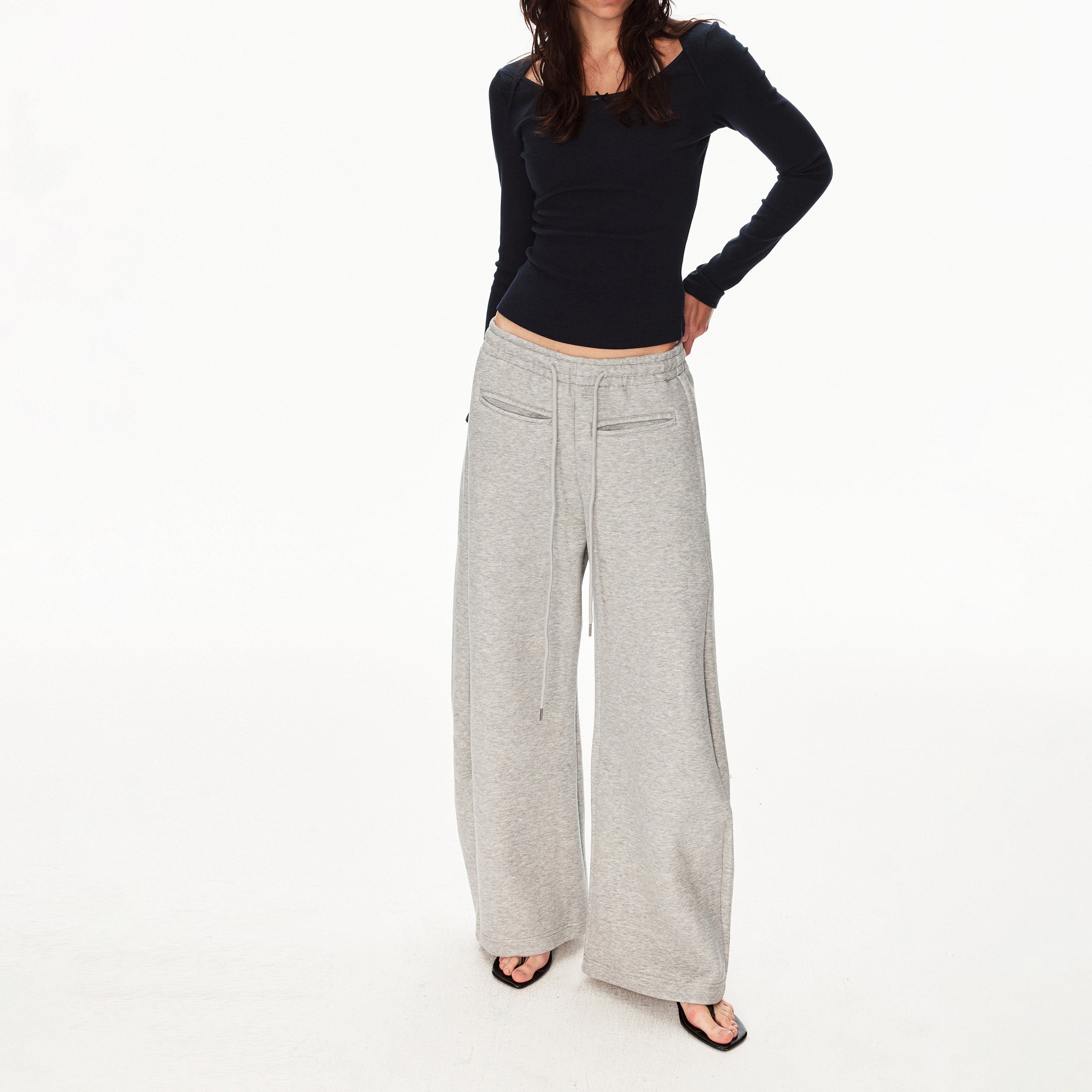 Atelier Wide Leg Sweatpants