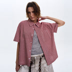 Atelier Crimson Check Shirt
