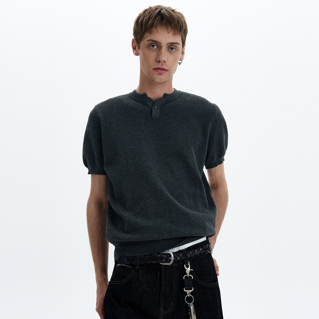 Atelier Knit Henley Tee
