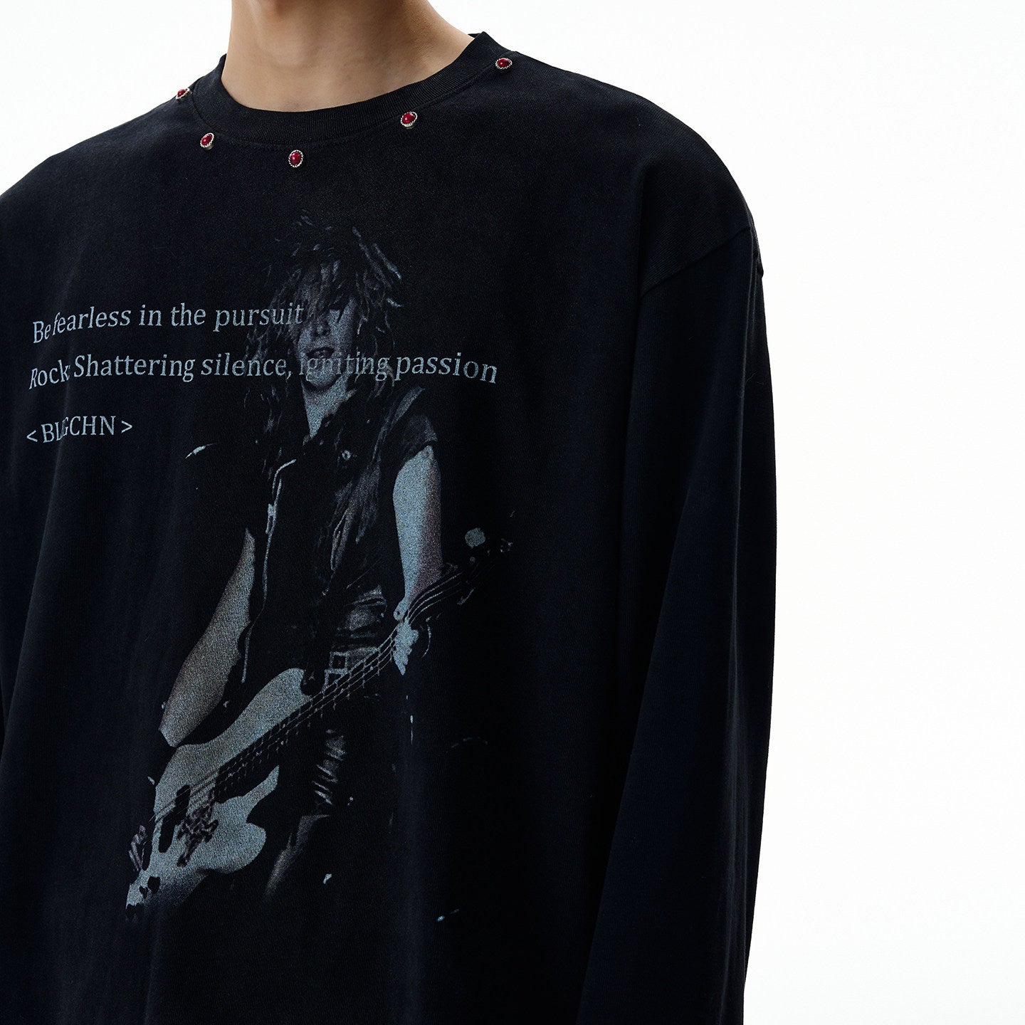 Nocturne Distress Long Sleeve