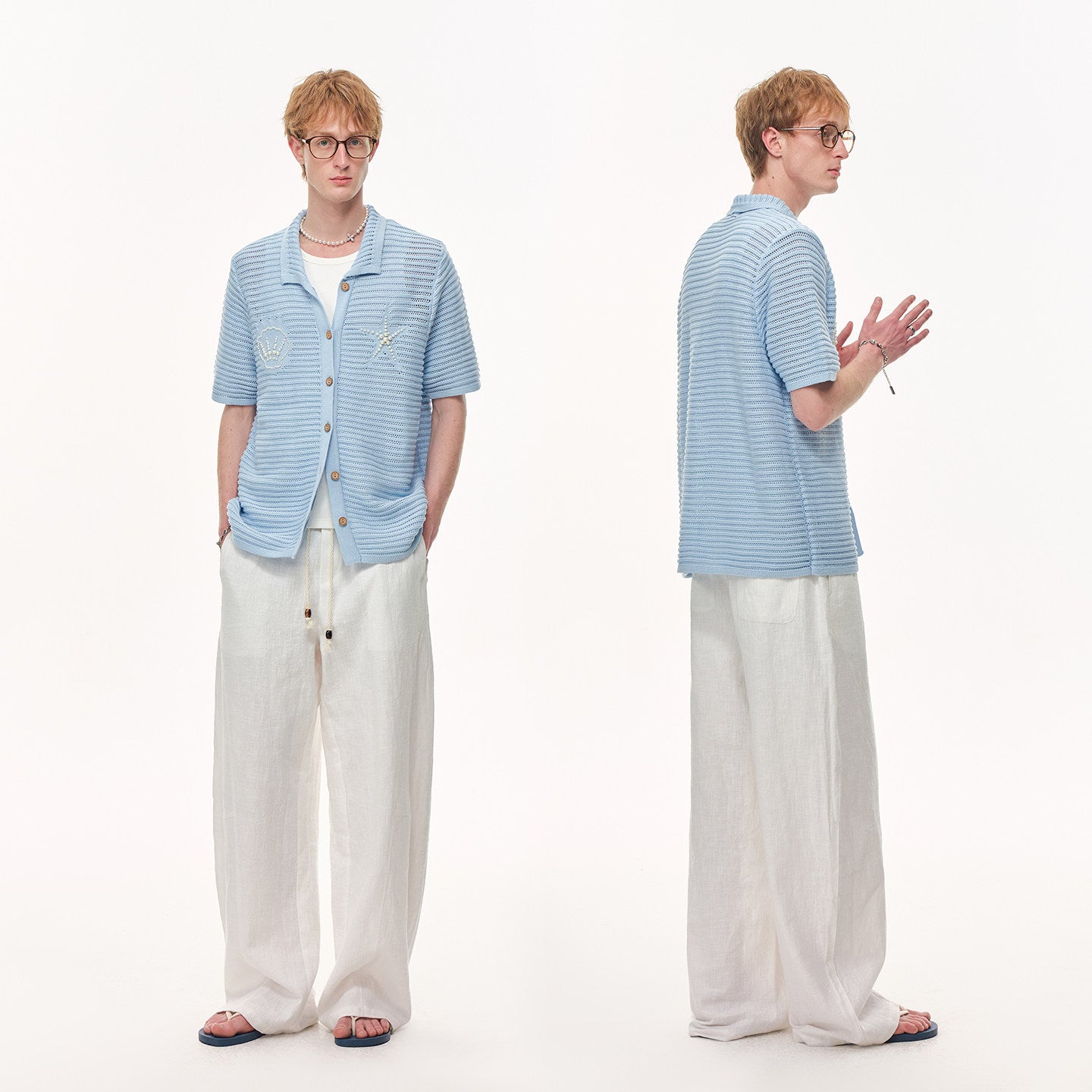 Vision Drift Linen Trousers