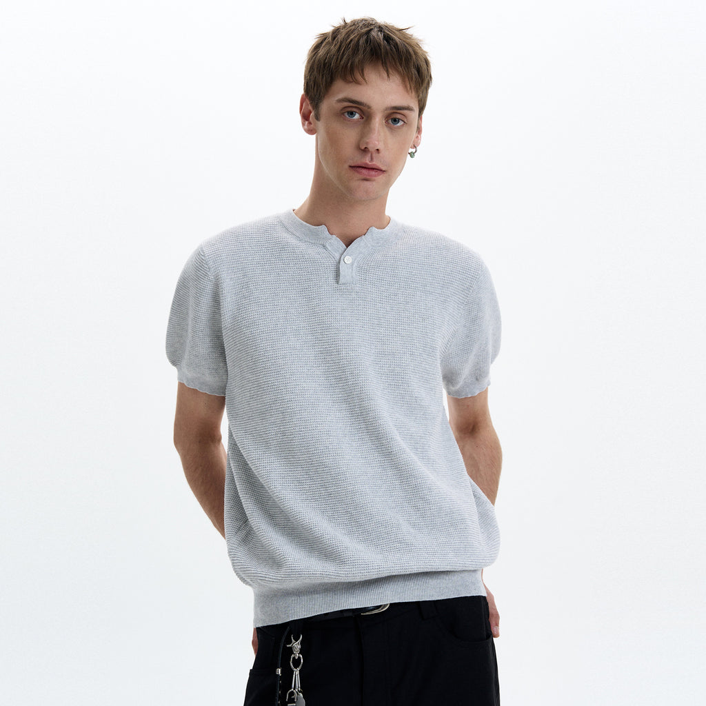 Atelier Knit Henley Tee