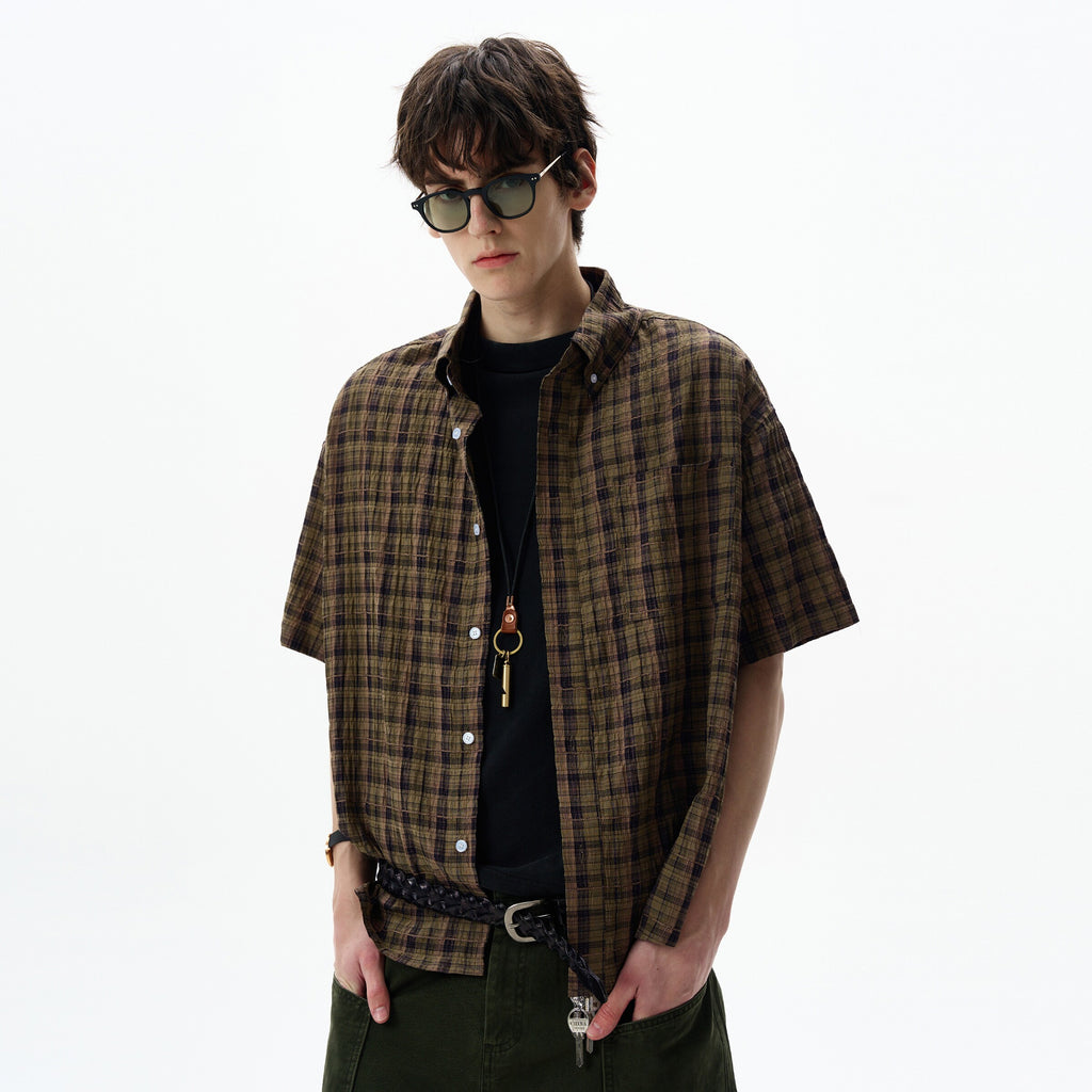 Atelier Mocha Check Shirt