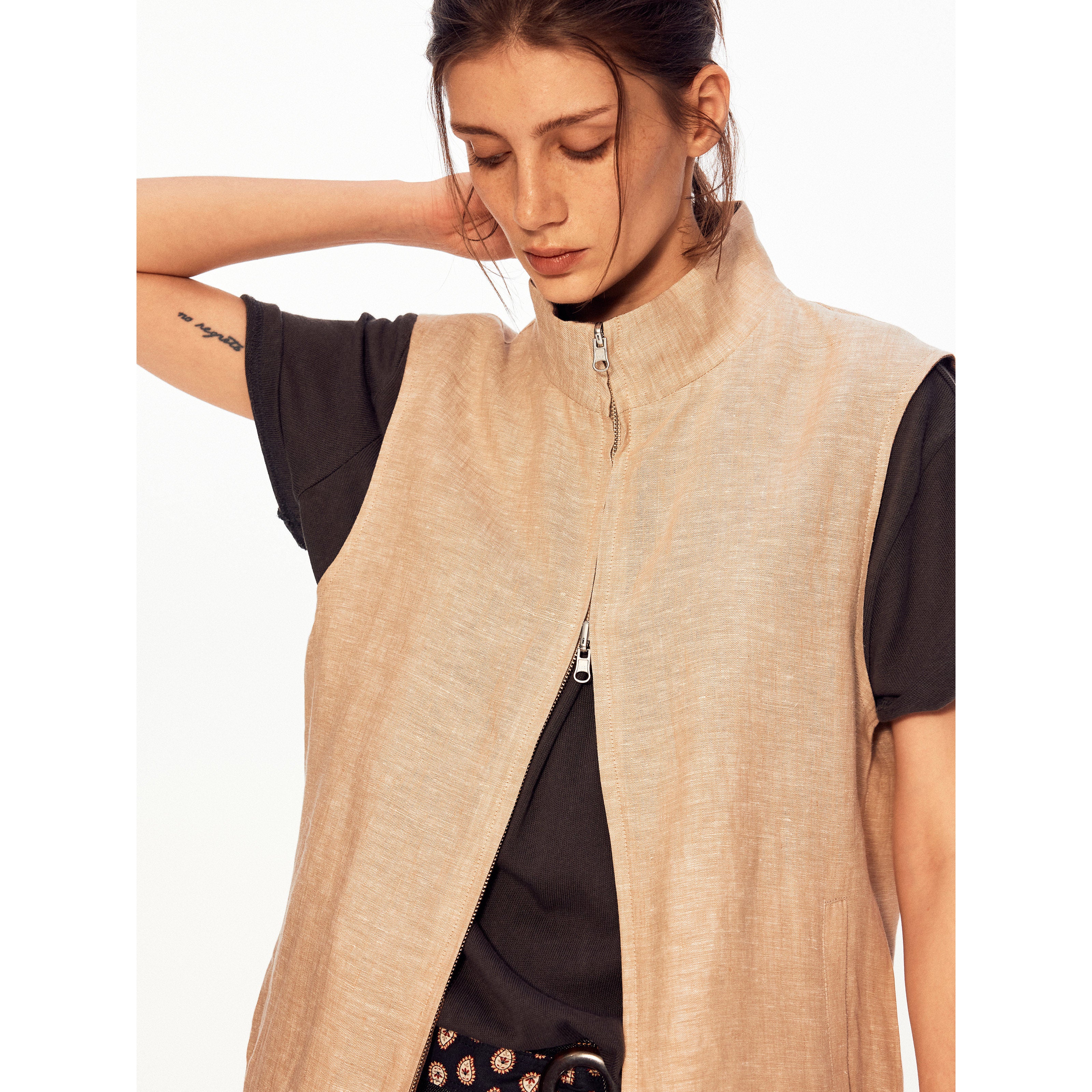 Nomad Linen Vest