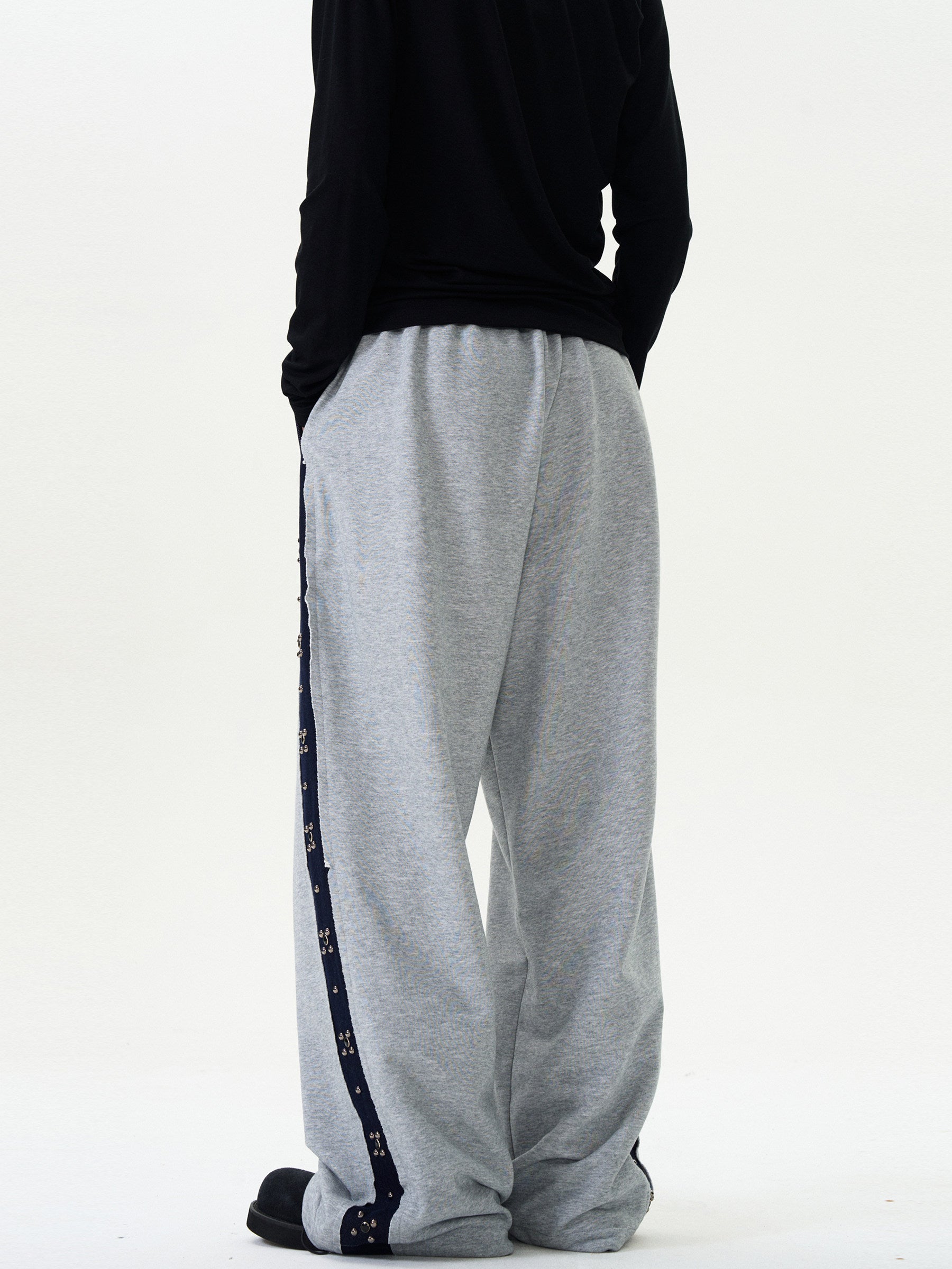 Wide Leg Track Sweatpants
