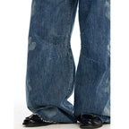 Phantom Wash Wide-Leg Denim