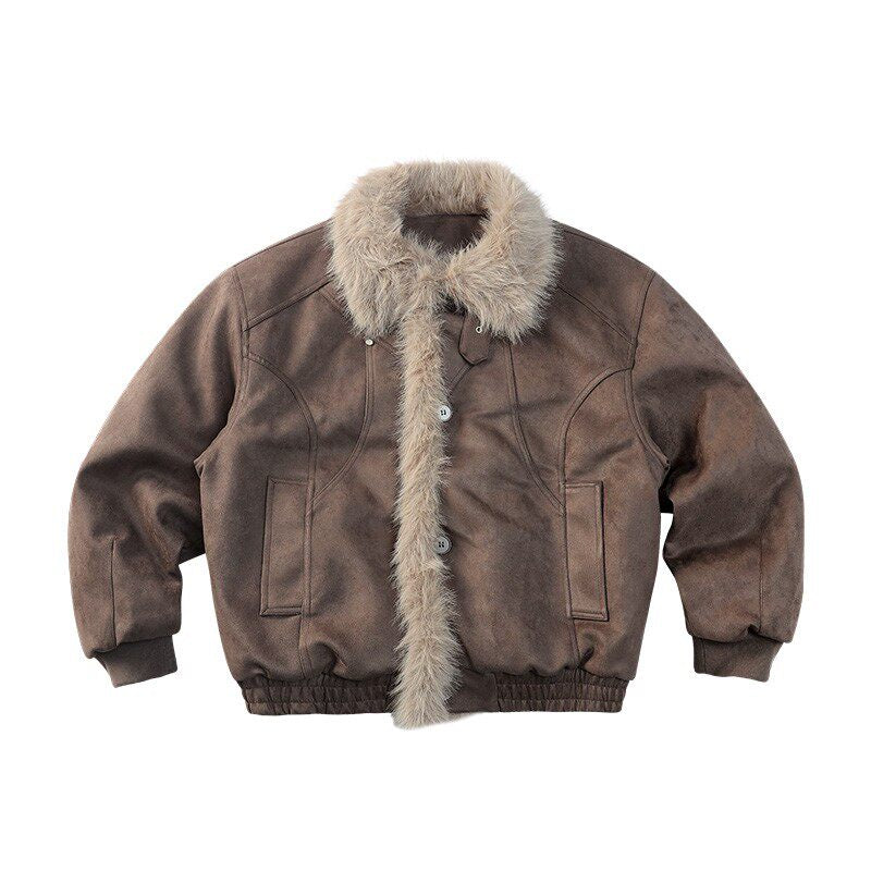 Summit Shearling Suede Jacket