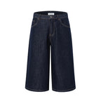Vanta Wide Leg Denim Shorts