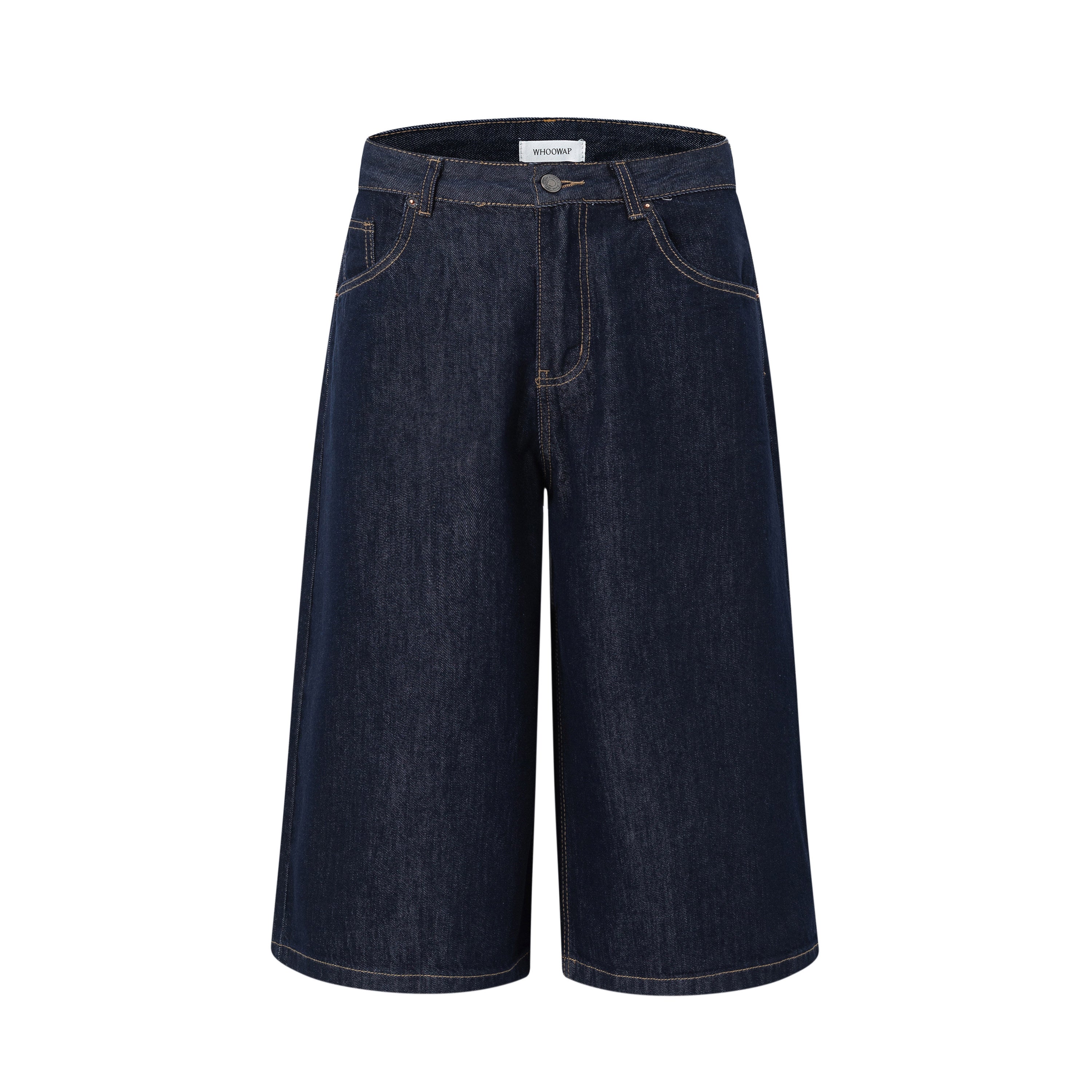 Vanta Wide Leg Denim Shorts