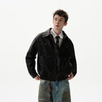Heritage Line Distressed Leather Jacket