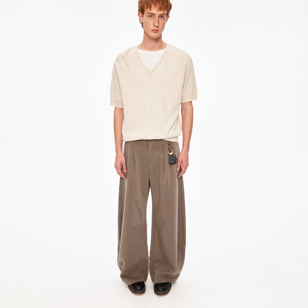 Atelier Layered Knit V-Neck
