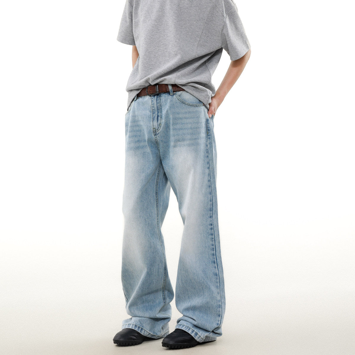 Splitwash Washed Denim Pant