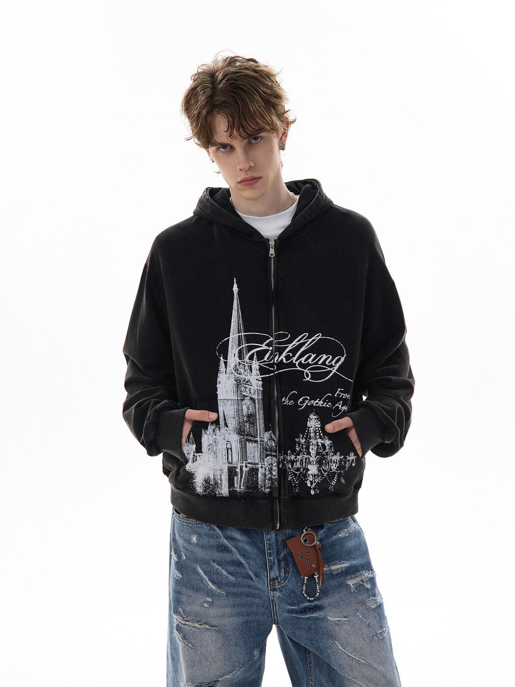 Cathedral District Zip Hoodie