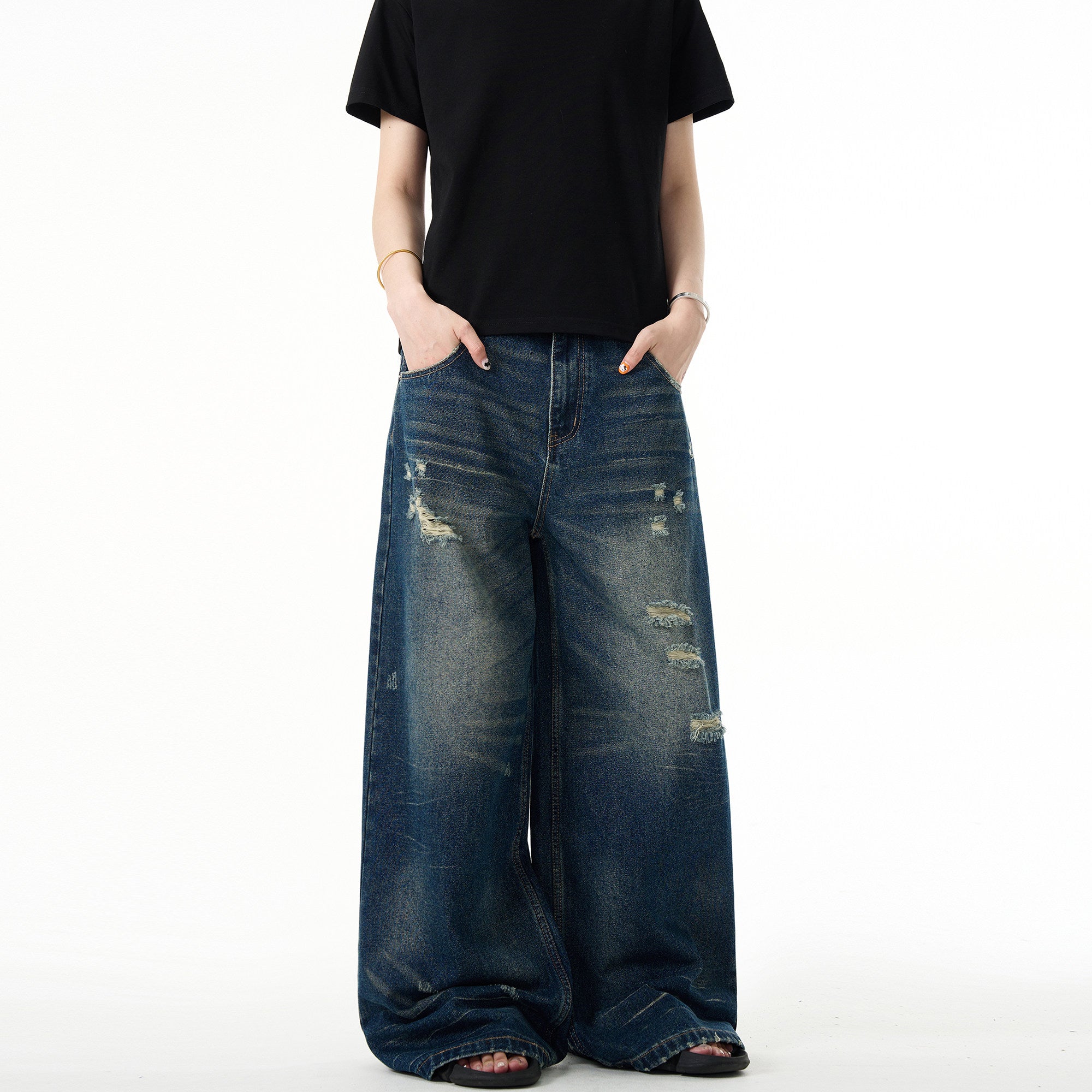 Heritage Distressed Denim