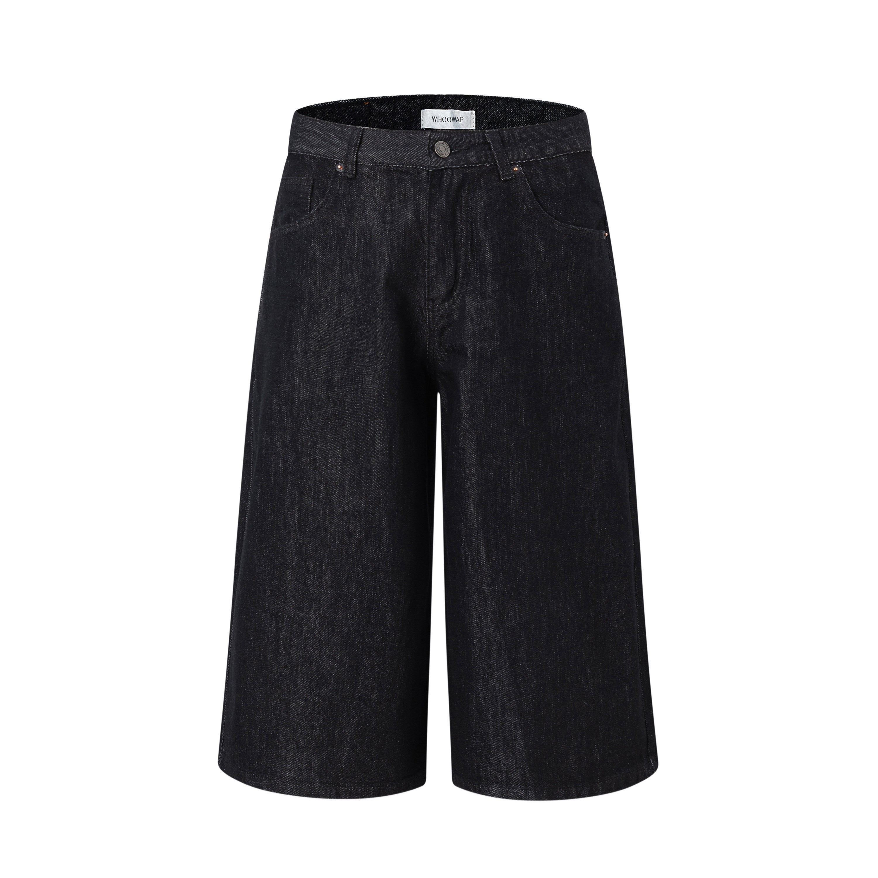 Vanta Wide Leg Denim Shorts