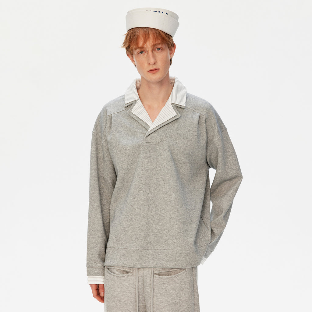 Atelier Double Collar Long Sleeve
