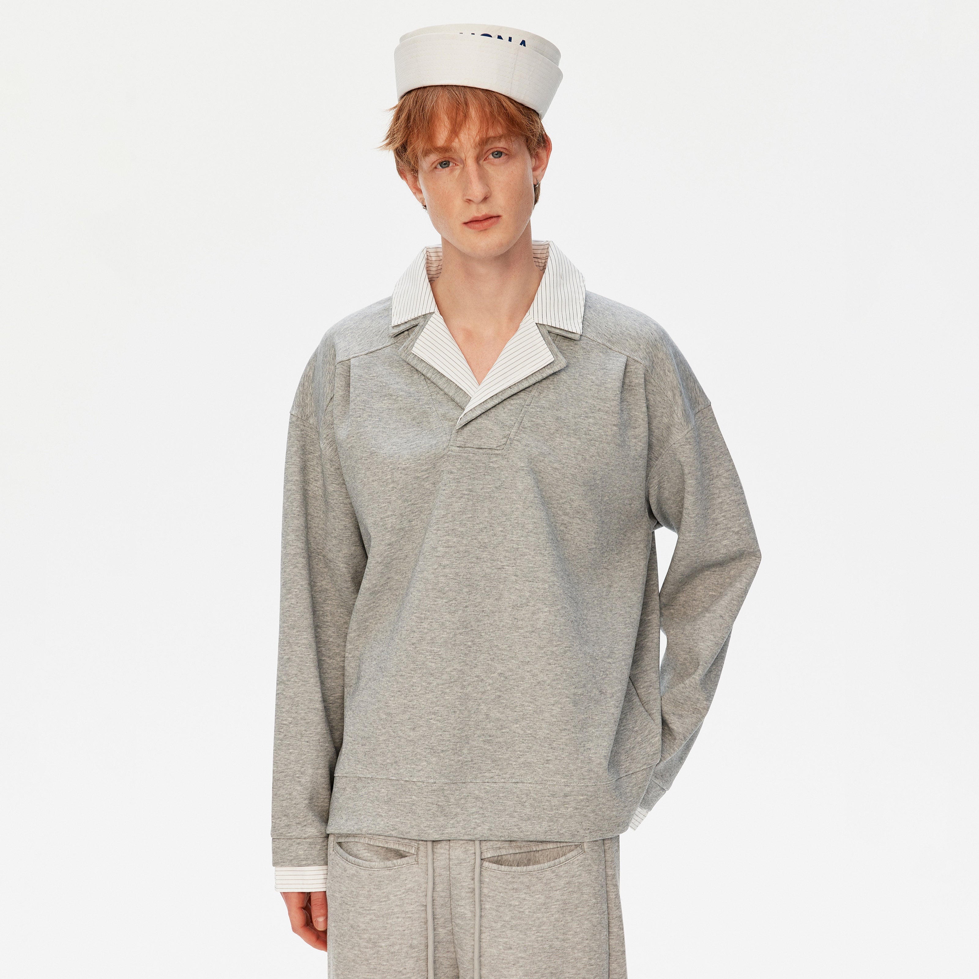 Atelier Double Collar Long Sleeve