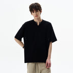 Aven Split-Collar Tee
