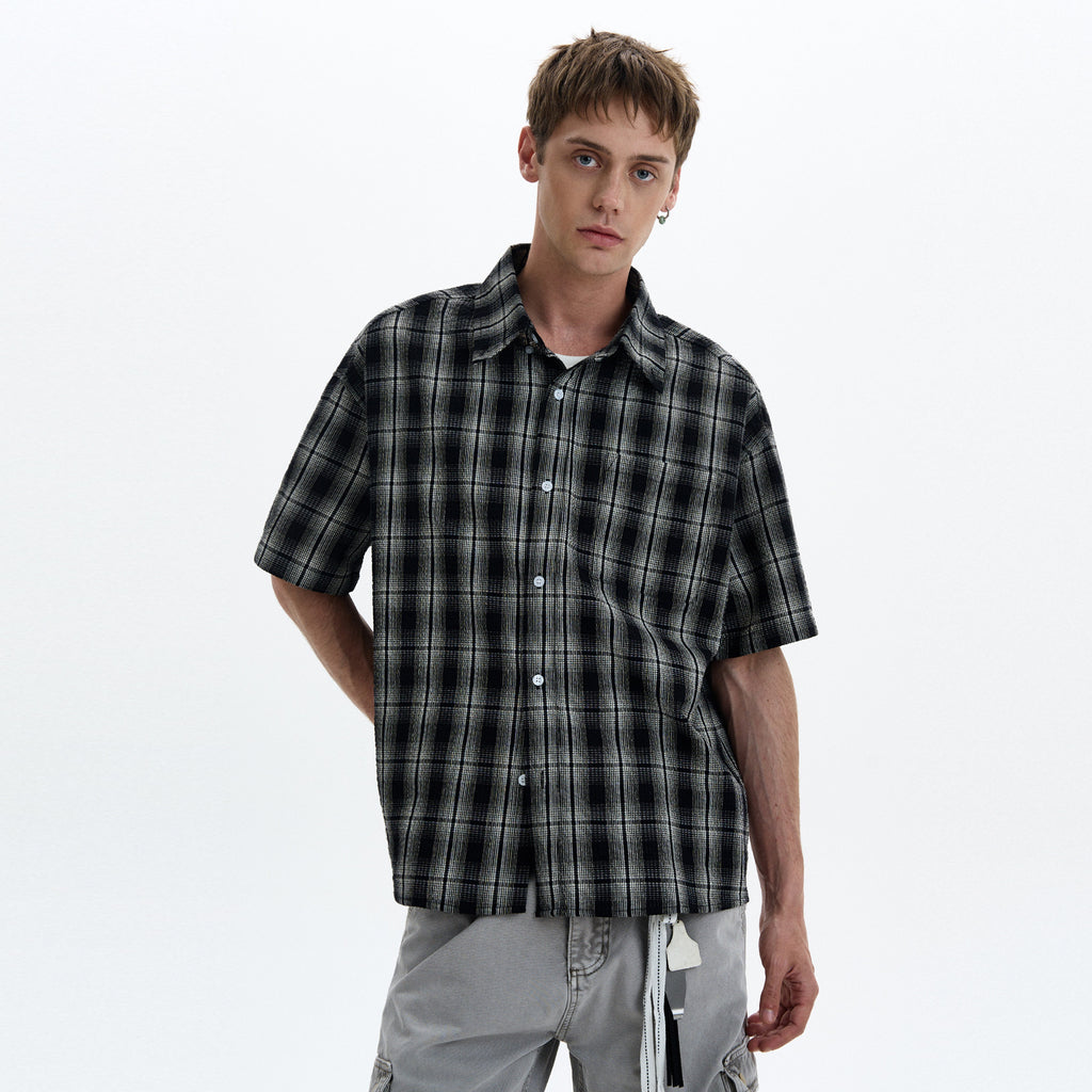 Atelier Seersucker Check Shirt