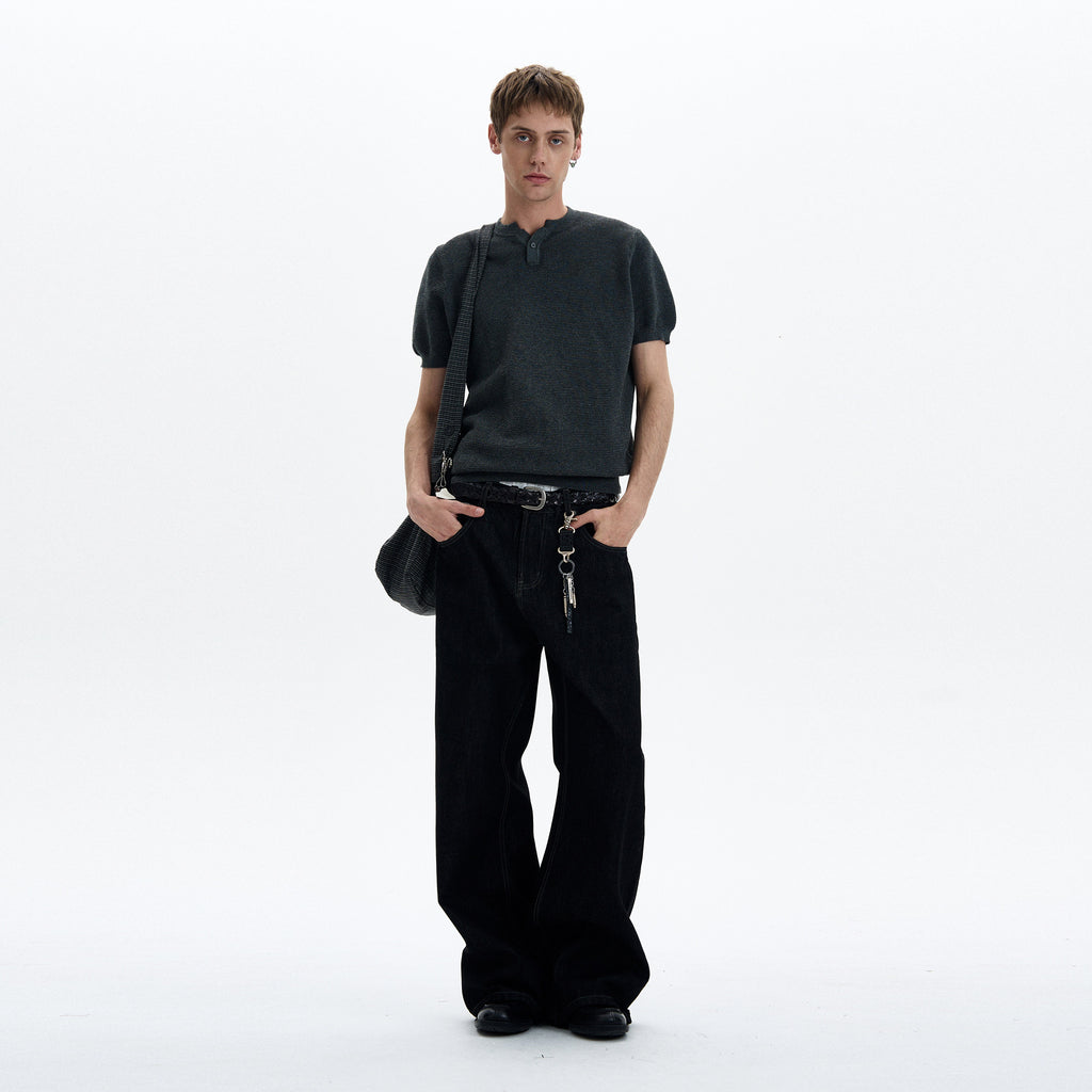 Atelier Knit Henley Tee