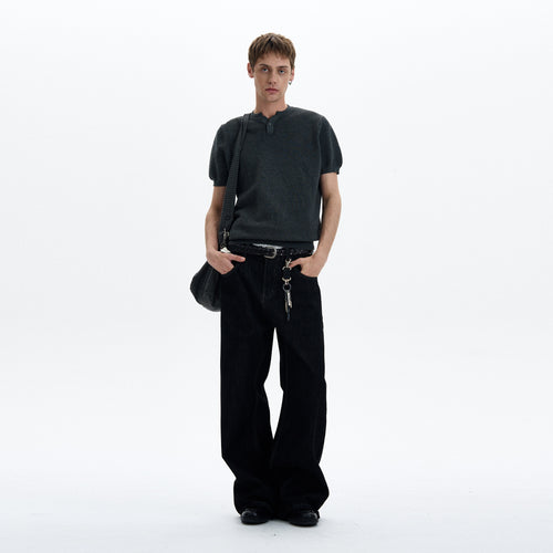 Atelier Knit Henley Tee