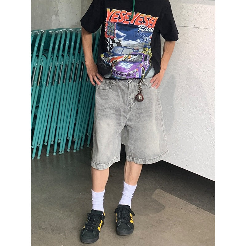 Dustfade Denim Shorts