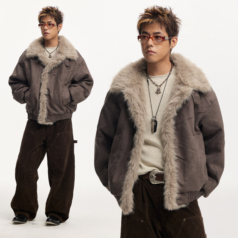 Summit Shearling Suede Jacket