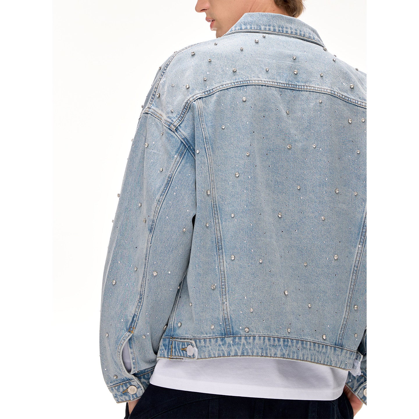 RELAY Distressed Denim Jacket