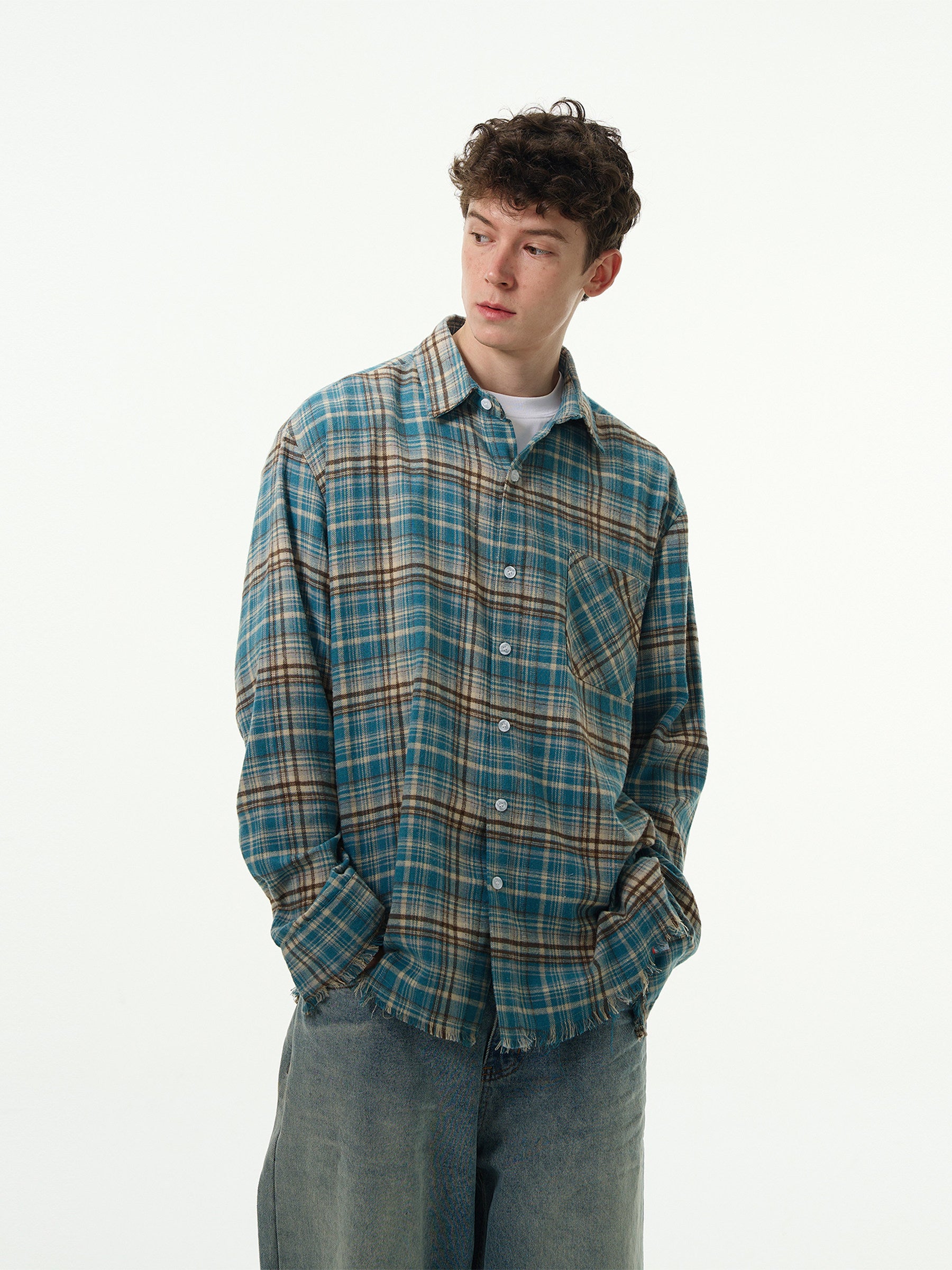 Vintage Plaid Overshirt