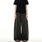 Utility Wide-Leg Cargo Pants