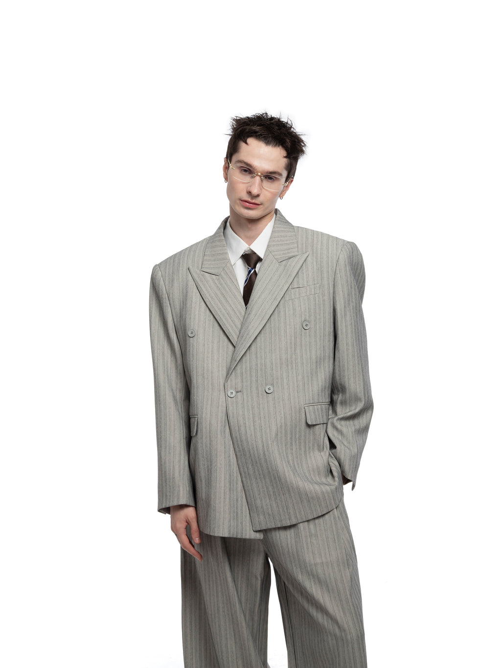 UPSTART Stripe Suit