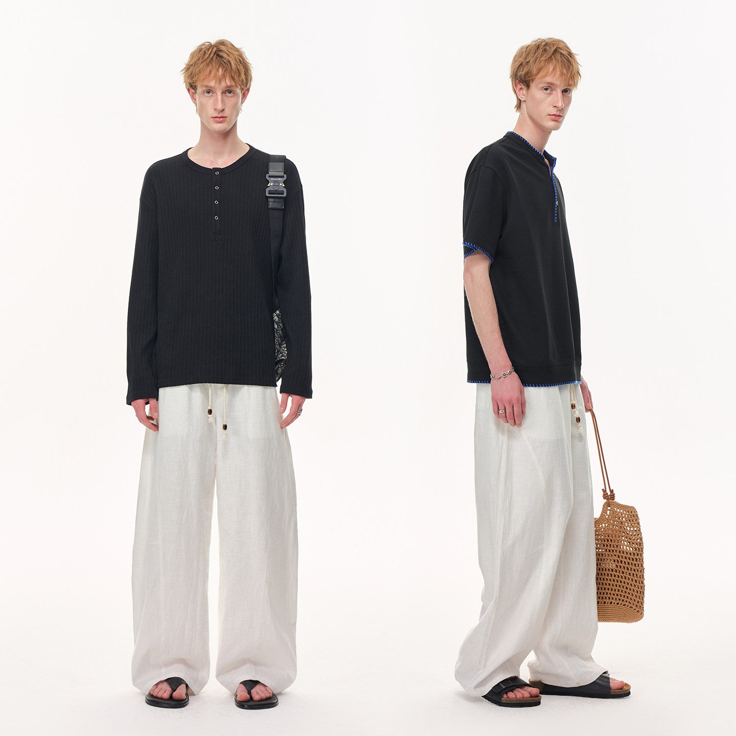 Vision Drift Linen Trousers