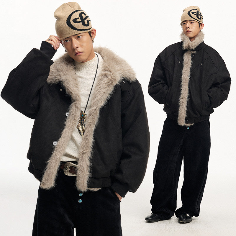 Summit Shearling Suede Jacket