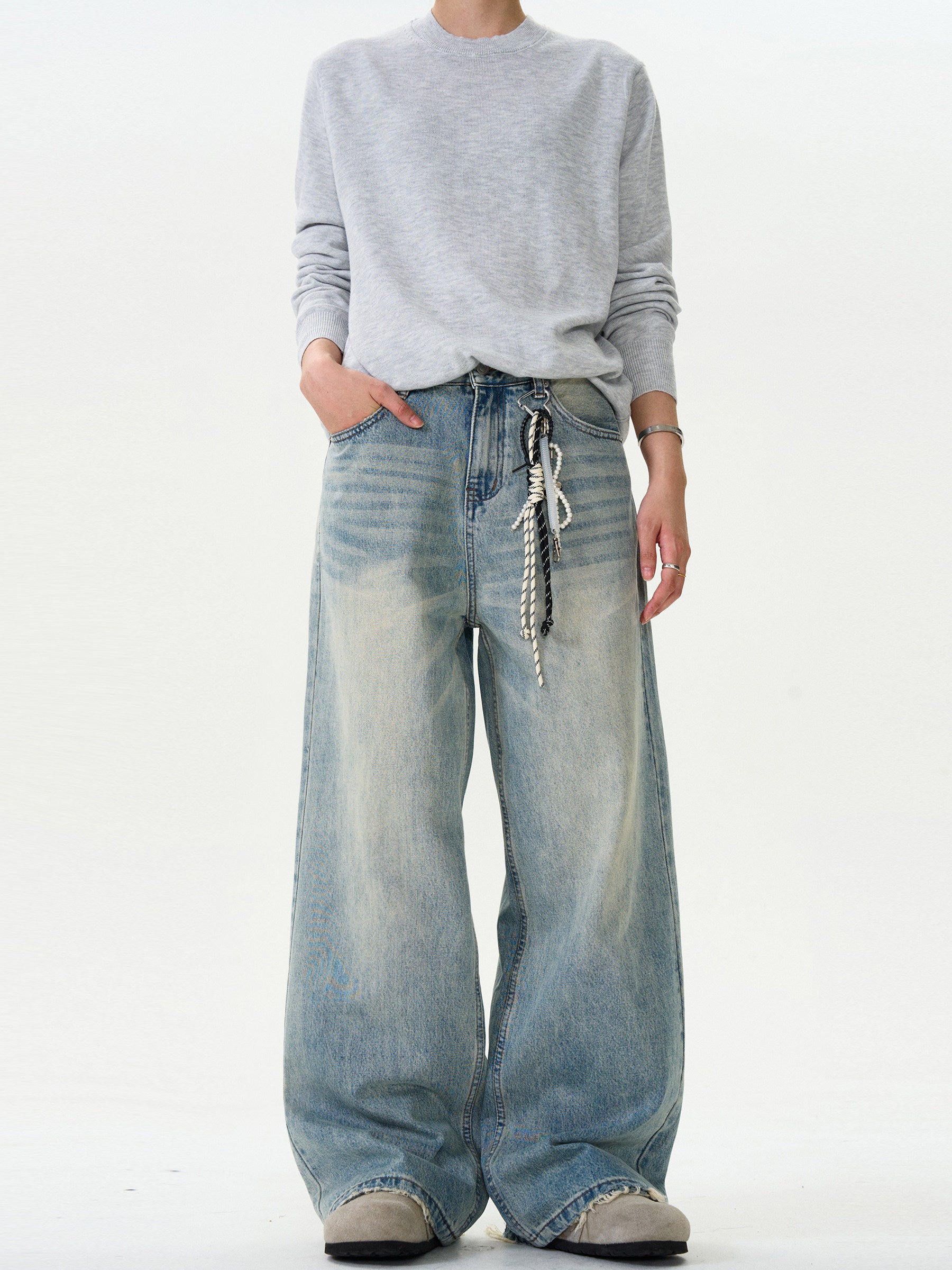 Atelier Vintage Wide Leg Denim