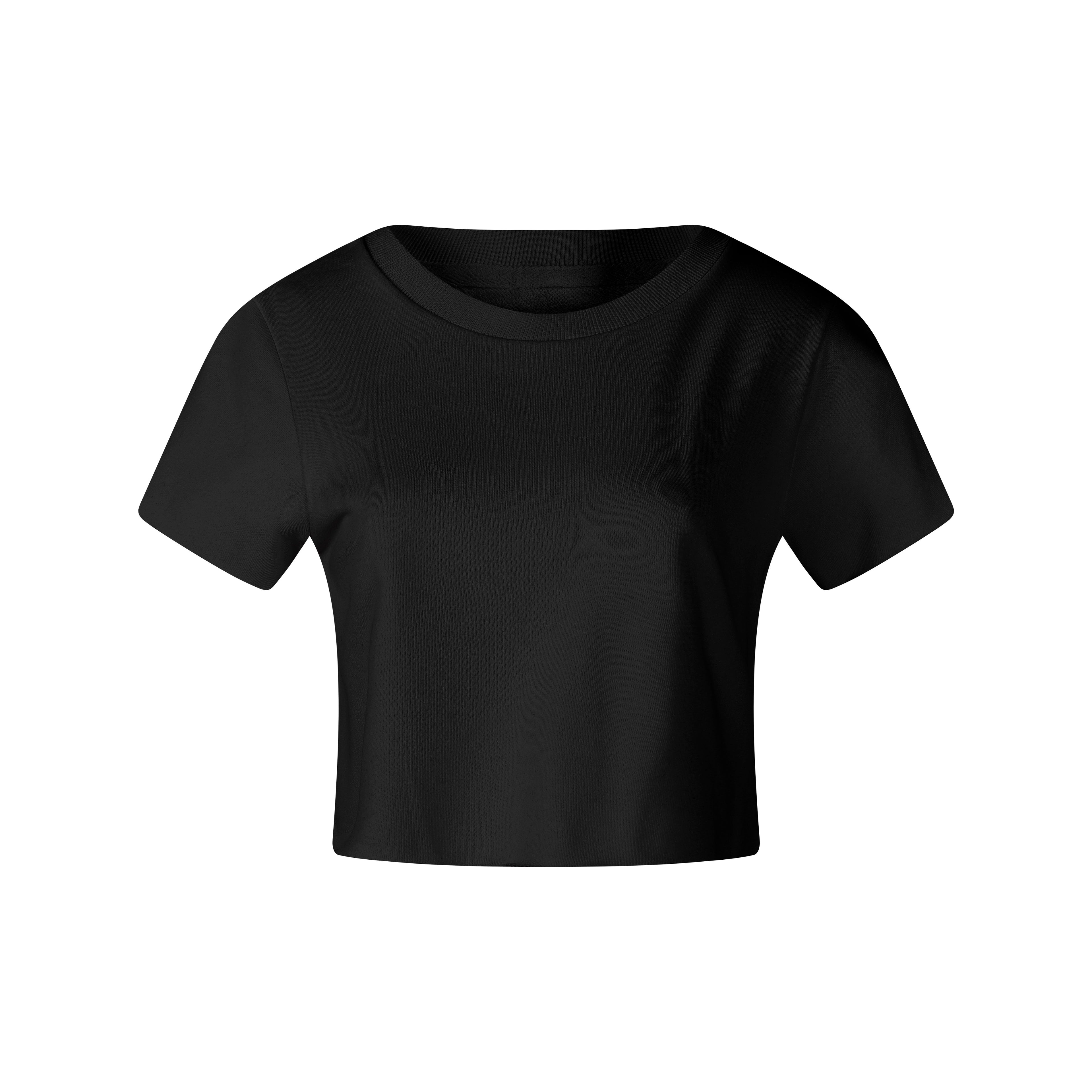 Halo Raw Crop Tee