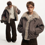 Summit Shearling Suede Jacket