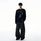 Nocturne Distress Long Sleeve