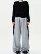 Wide Leg Track Sweatpants