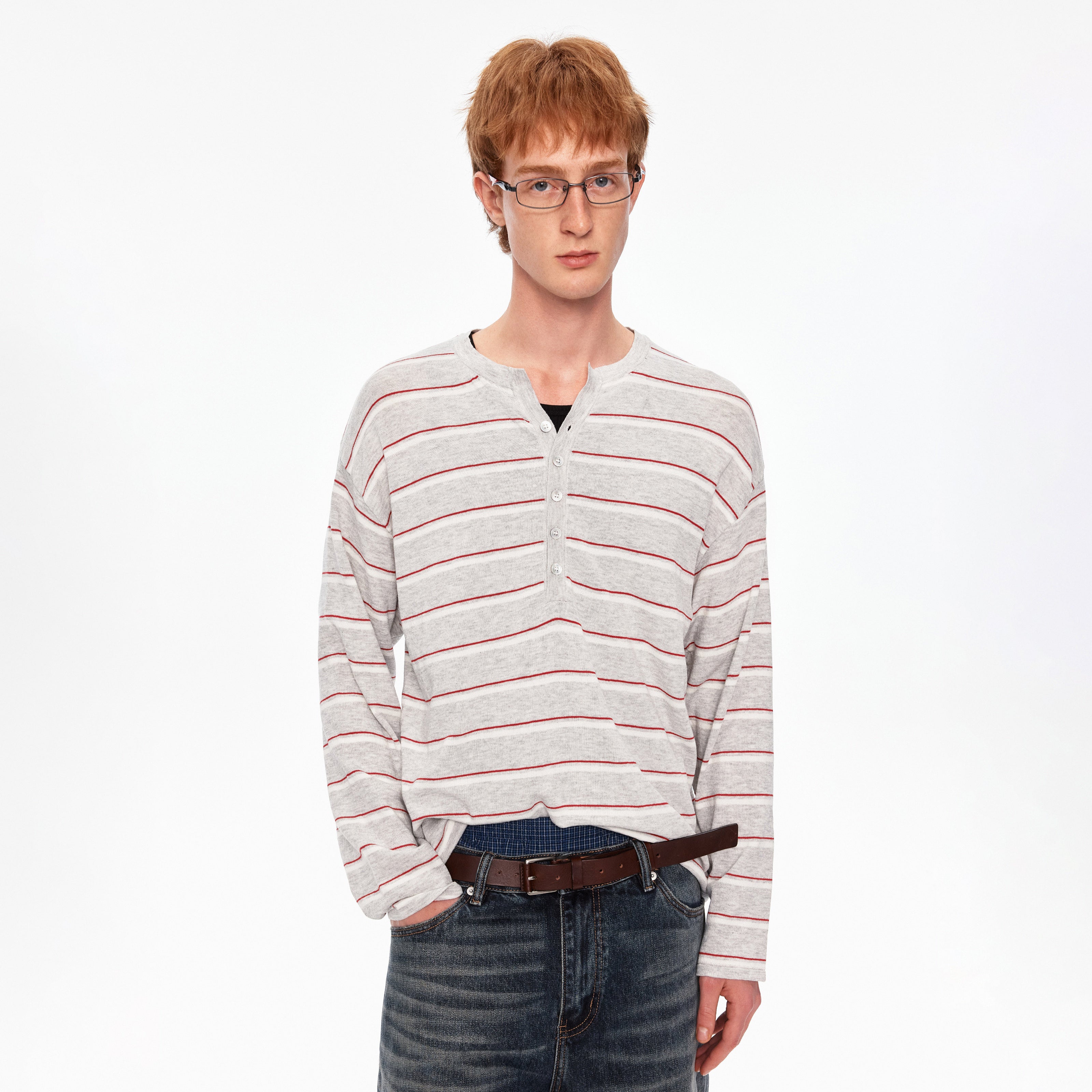 Atelier Striped Knit Polo