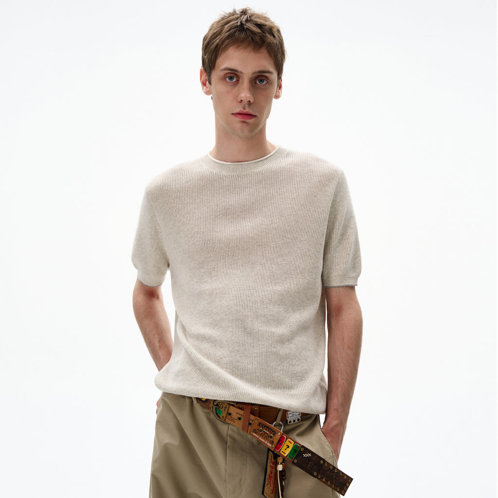 Atelier Linen Knit Tee