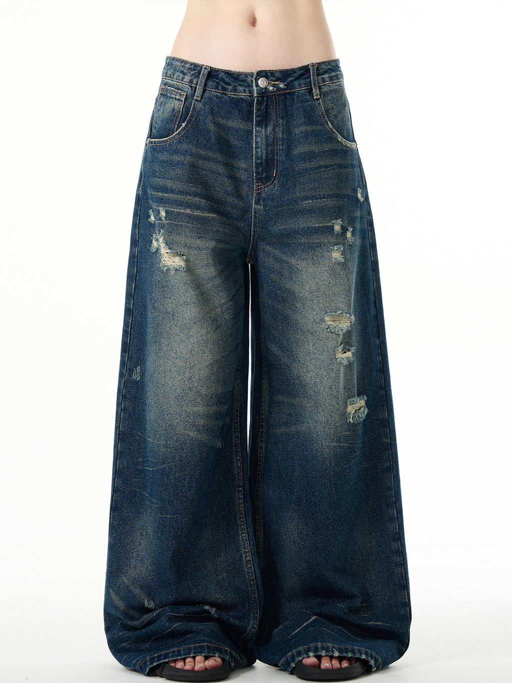 Heritage Distressed Denim