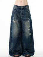 Heritage Distressed Denim