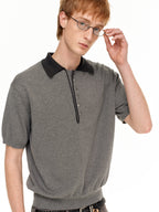 Montero Contrast Knit Polo