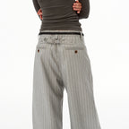 Atelier Striped Wide Leg Trousers