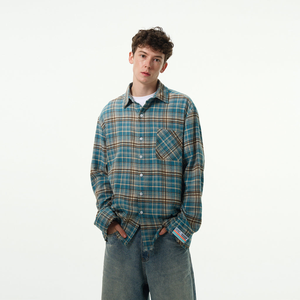 Vintage Plaid Overshirt
